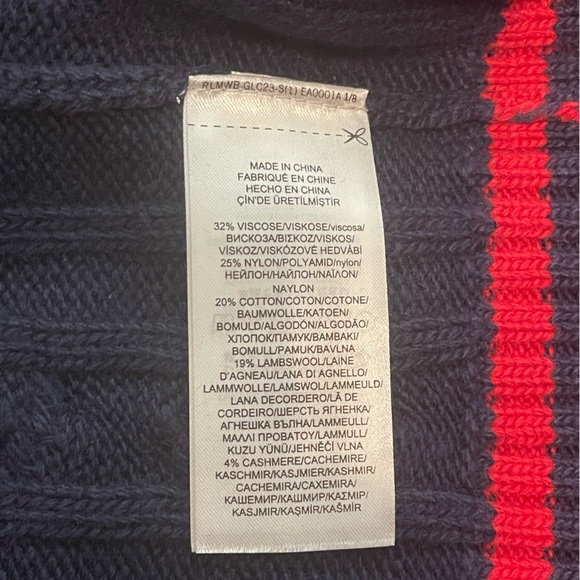 Lauren Ralph Lauren Navy Cable Knit Maxi Skirt (NWT) - Picture 5 of 6